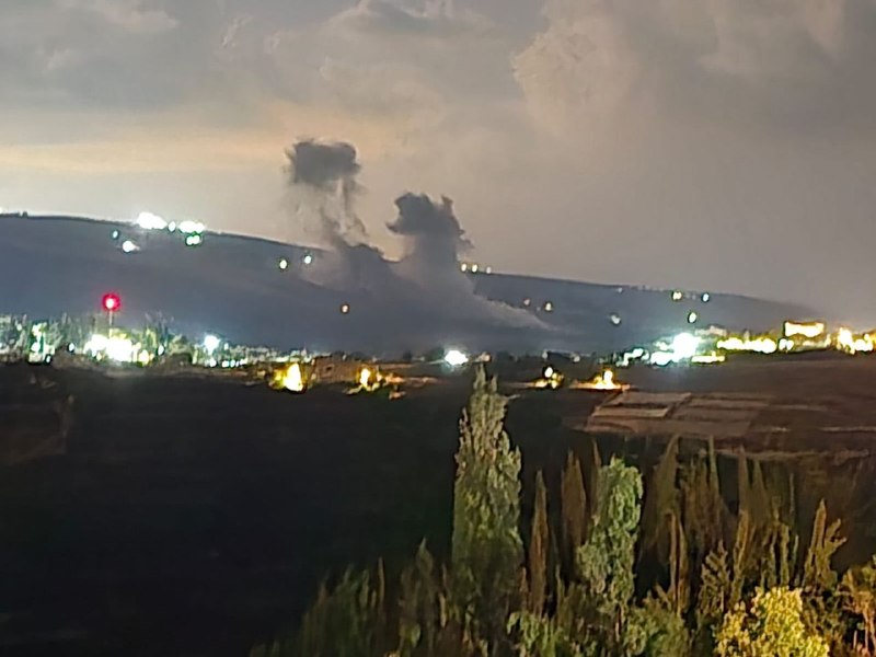 🚨🚨 Again.. two raids on Al-Mansouri