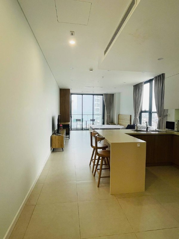 Cho thuê căn hộ, 1 PN, Vĩnh Hải