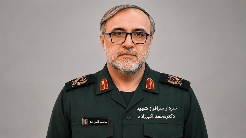 اخبار مازندران: سردار اکبرزاده الگوی ماندگار جنگ شناختی🔹 مسئول نمایندگی ولی‌فقیه در نیروی دریایی سپاه پاسداران انقلاب اسلامی در پیامی به