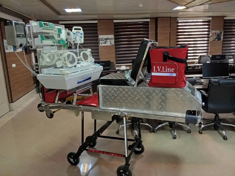 🔺עיצוב וייצור של תשתית ניידת NICU לראשונה באיראן