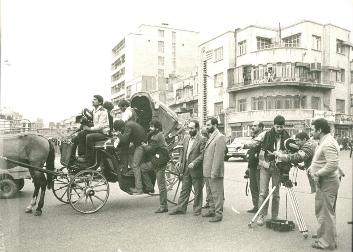 🎬 سینمای قدیم 💯: پشت صحنه فیلم " تیرباران " 🎥 @old_Moviie 💯