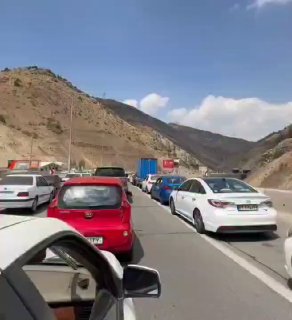 מצבו של כביש צפון טהראן, היום