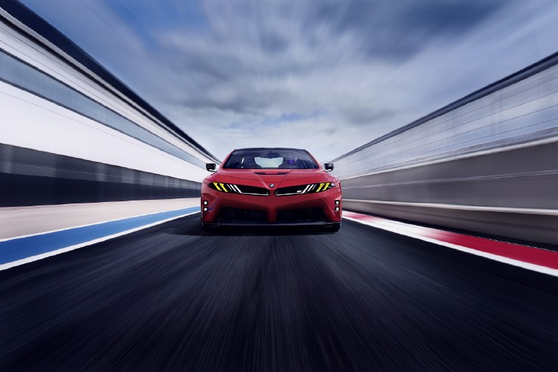 BMW наконец показала, как будет выглядеть первый электрический M3 — и да, он реа