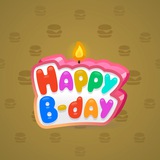 B-Day Candle #118