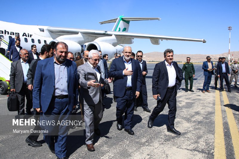 خبرگزاری مهر: 📸 سفر وزیر نیرو به خراسان شمالی🔺 عباس علی‌آبادی، وزیر نیرو، چهارشنبه ۴ شهریور ۱۴۰۵ و هم‌زمان با هفته دولت، به‌منظور افتت