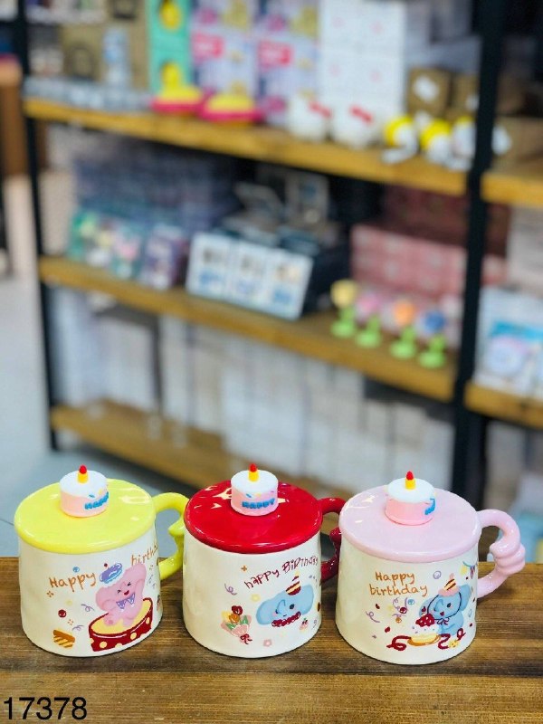 PAKHSHE 4M: 🍬 ماگ سرامیکی کیک تولد🍬🍎 A17378📦 24 عدد💰قیمت هر 719/000 تومان #ماگ_سرامیکی✨شماره تماس و آيدى جهت ثبت سفارشات:📱:091962032