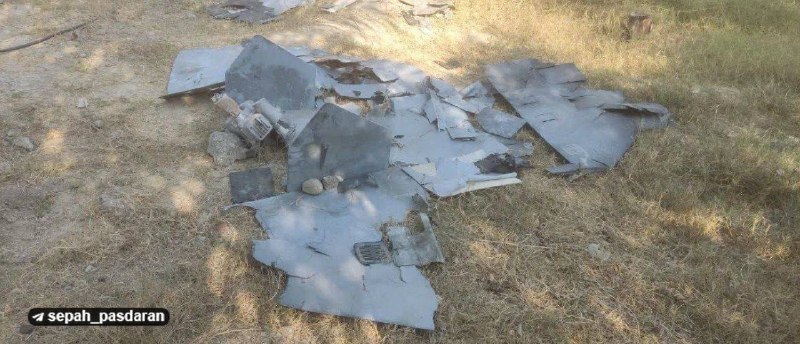 השמדת כטב"מ של לוקאס באש ההגנה האווירית של הצבא בבנדר עבאס יחסי ציבור של הצבא: כטב"מ אמריקאי של לוקאס נפגע…