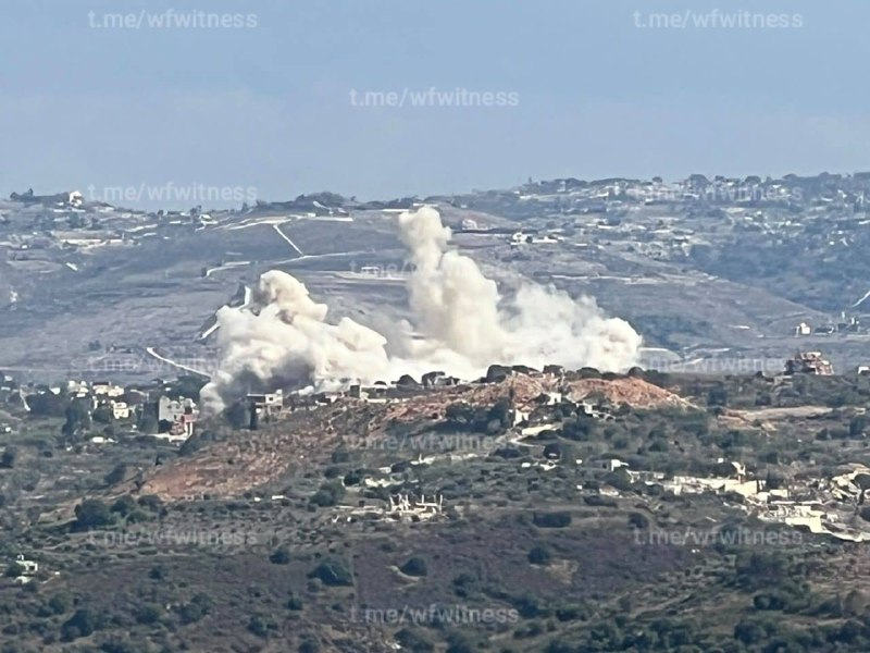 ️🇱🇧🇮🇱 פיצוץ ישראלי בעיירה קנטרה, דרום לבנון.