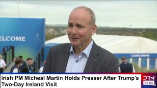 האירי Taoiseach Micheál Martin: