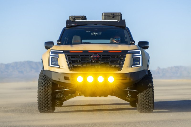 Nissan Patrol подготовили для экстремального бездорожья 3