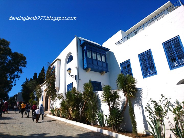 【突尼西亞】走進藍與白的天堂~ 西迪博賽德Sidi Bou Saïd