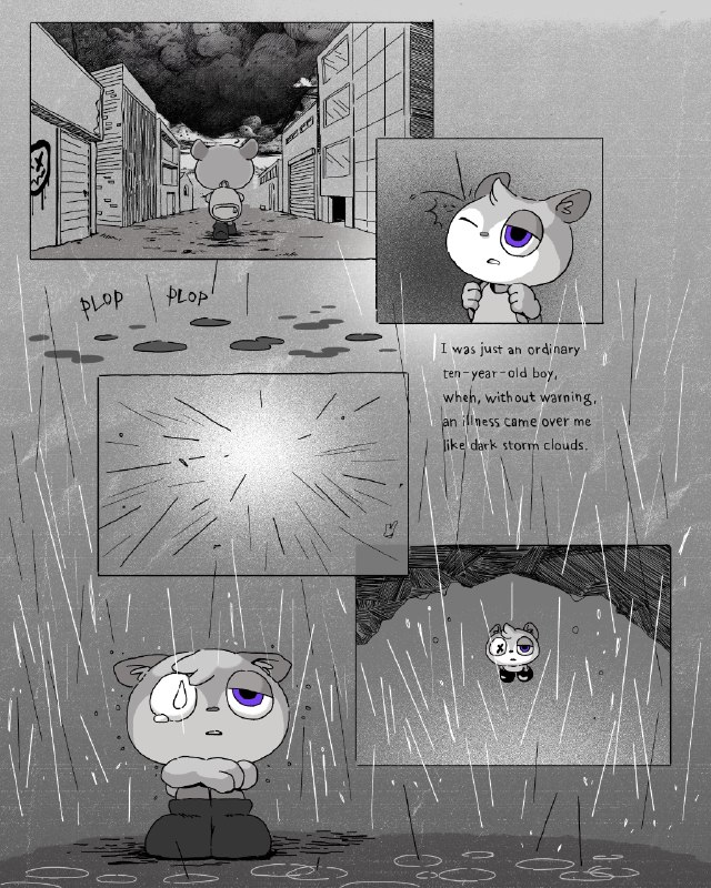 「 ENHYPEN 」: ╭┈ [260817]˚✧. . ⇠┊آپدیت اینستاگرام ایوان 🌪️چپتر. 01من فقط یک پسر معمولی ده‌ ساله بودم که ناگهان، بدون هیچ هشداری، بیمار