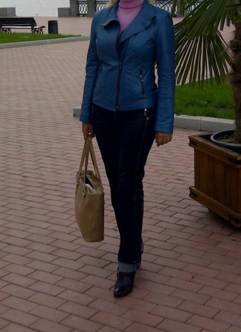 Кожаная куртка (Турция), размер L