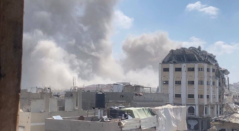 الاحتلال ينسف موقعاً شرقي خانيونس