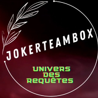 Telegram profile photo for 🦊🃏 JokerTeamBoX / REQUÊTE / #REQUEST / GROUPE CINÉMA 💭