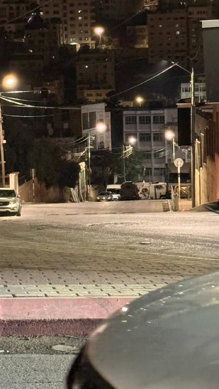 חלק מנוכחות כוחות הכיבוש בסביבת אצטדיון העירייה לאחר ירי כבד לעבר אחד מכלי הרכב