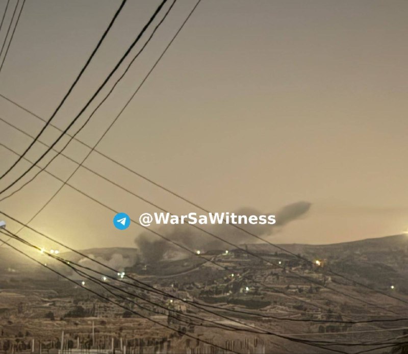 שוב, פיצוץ אלים בדרום לבנון. המונחים: warSaWitness