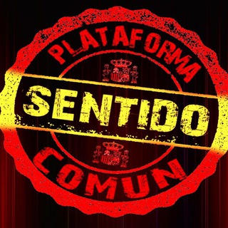 Plataforma Sentido Común. Telegram Group Link