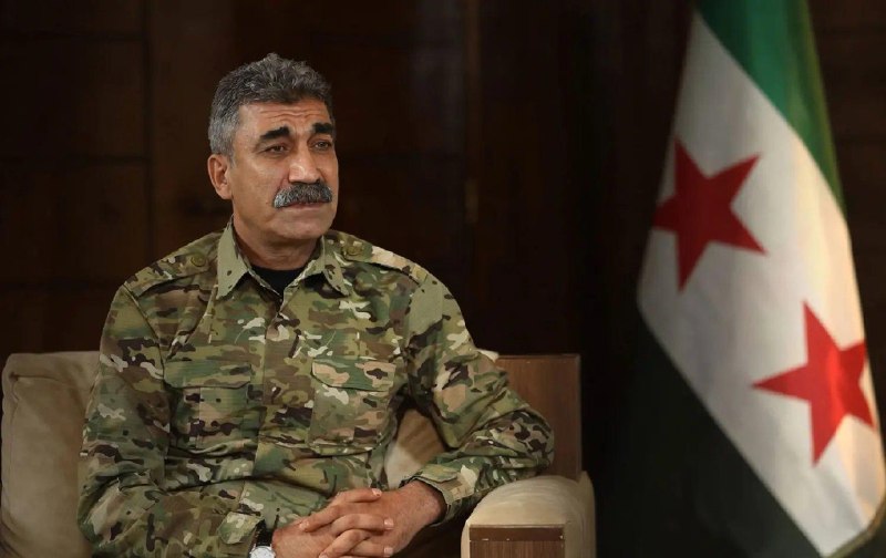 اخبار جنگ ایران امریکا: 🇸🇾〰️❌🇮🇱 سپان هامو، فرمانده سابق یگانهای مدافع خلق/نیروهای دموکراتیک سوریه که اکنون معاون وزیر دفاع سوریه برای منطقه شرق