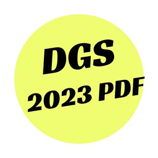 Telegram profile photo for DGS PDF