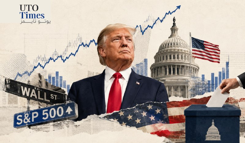 UtoFX | مرجع فاندامنتال فارکس و انس طلا: ✅ رشد ۳۳ درصدی S&P 500 از زمان انتخاب ترامپ؛ انتخابات میان‌دوره‌ای چه معنایی برای سرمایه‌گذاران دارد؟ 🔹 شاخص S&P 500 از 