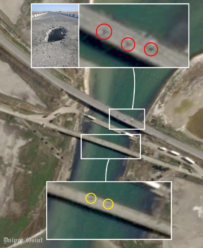 Satellite images show the results of the May 31 strike on the Lazarevo linear dispatch pumping station.