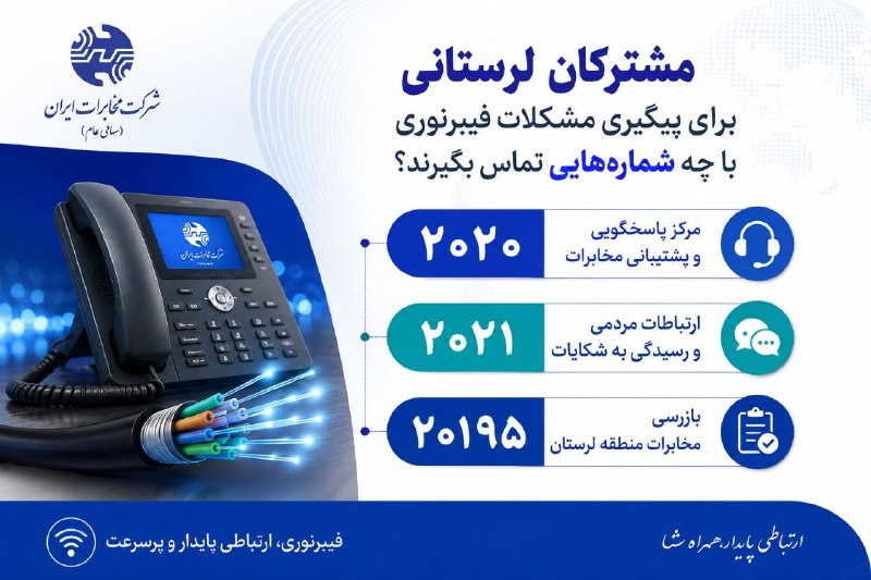 اخبار مخابرات منطقه لرستان: رسانه پست