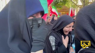🎥 דו"ח שנשלח ע"י כתב IRNA במשהד מהצד של טקס הלווייתו של מר נהרג איראן