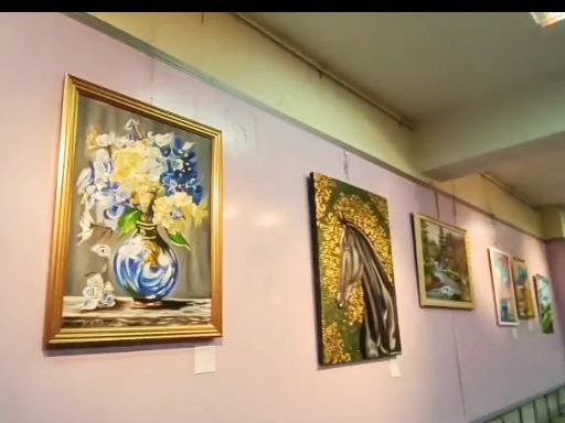 [🔆بنیاد قلم فارابی 🔆]: نمایشگاه نقاشی نگارا در خوی✍ ساده، بی تکلف، اما صمیمی✍ با حضور جمعی از مسوولان شهرستان خوی، نمایشگاه گروهی نقاشی با عنوا