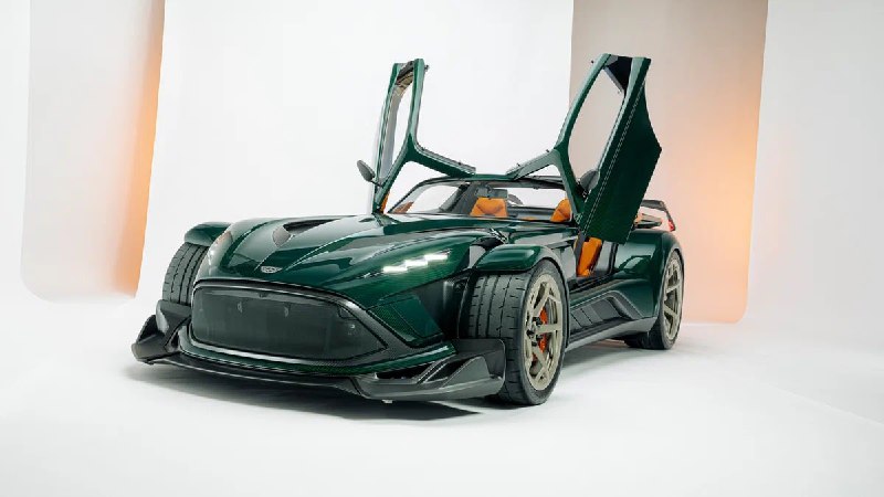 Donkervoort представила P24 RS — свой самый экстремальный спорткар с тарга-кузовом из алюминия и кар
