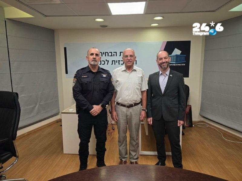🇮🇱 ועדת הבחירות המרכזית והמשטרה בהודעה משותפת: לפני זמן קצר הסתיימה פגישת יו"ר ועדת הבחירות כבוד השופט נע…