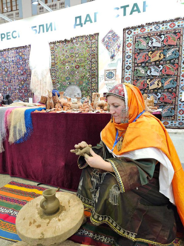 ❗️ Дагестан представляет туристический потенциал на выставке-форуме «Уникальная Россия» фото