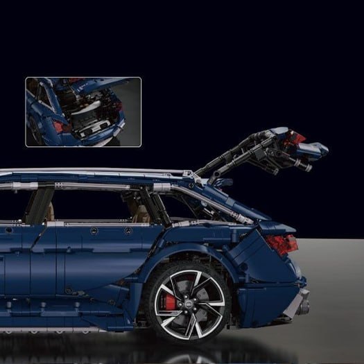 Audi RS6 превратили в конструктор — это почти копия настоящей машины 2
