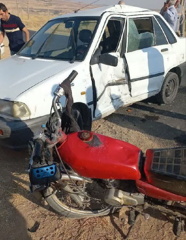 کانال ظهیرآباد: 🔶🔸🔶 تصادف موتورسیکلت و پراید در شازند ۵ مصدوم برجا گذاشت/ مصدومان به مراکز درمانی منتقل شدند🔹اورژانس ۱۱۵ استان مرکزی:🔸در