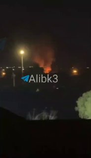 שריפות עולות מנמל התעופה ארביל