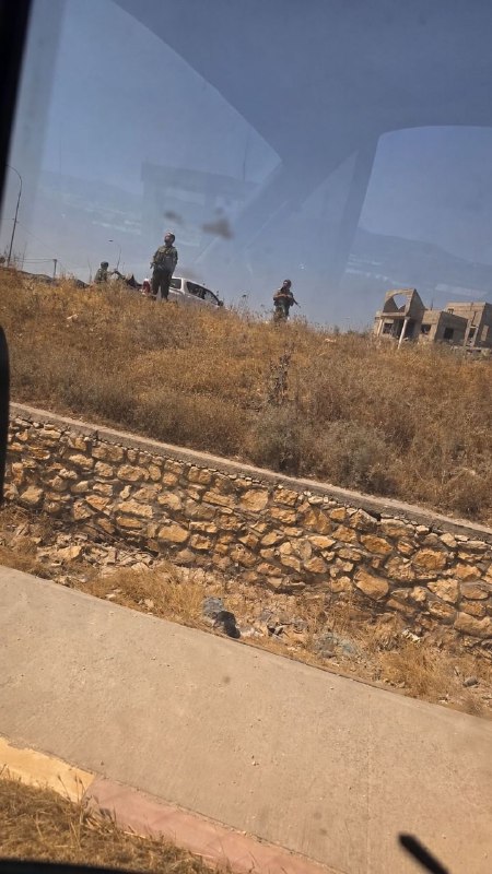 כוחות הכיבוש הקימו אוהל בכניסה לעיירה ארנה, צפונית מזרחית לג'נין