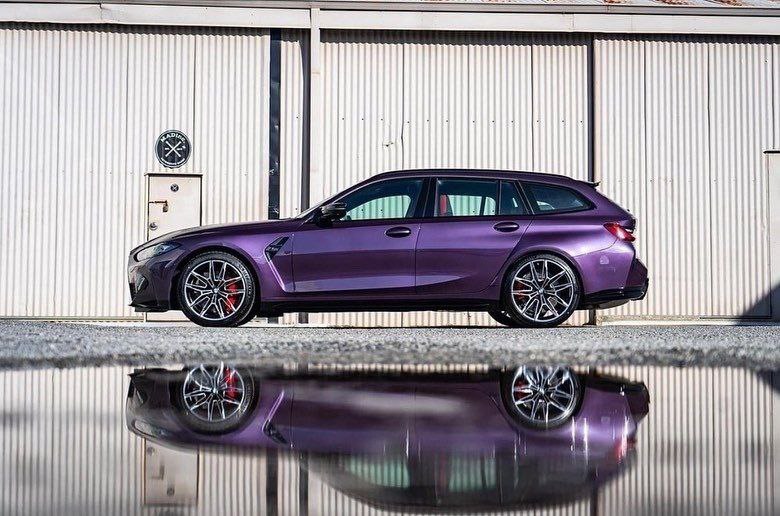 BMW M3 Competition Touring  Daytona Violet 7