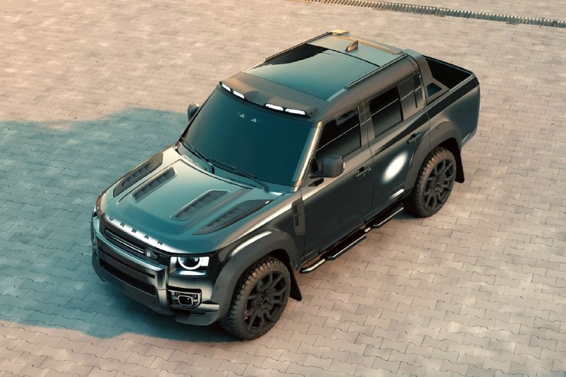 Land Rover Defender превратили в пикап 4