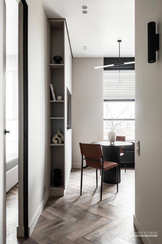 Квартира 33 м Была задача подготовить квартиру для последующей продажи. Конечный потребитель не был определен, поэтому интерьер нужен был универсал... - изображение 4 - был, дизайн, квартира