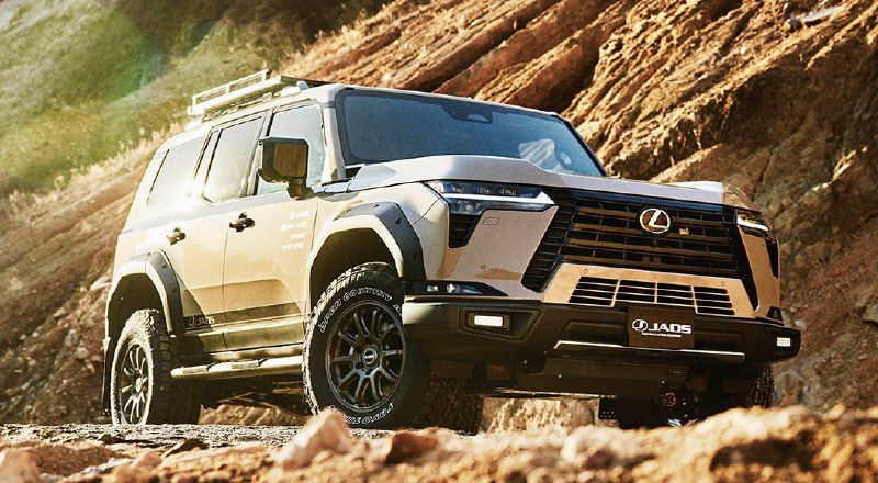 Новый Lexus GX подготовили для серьёзного бездорожья