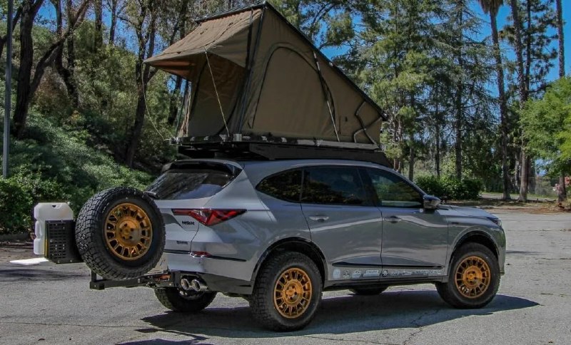 Acura MDX превратили в внедорожный кемпер 3