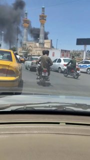 🚨 תמונה יפה של המקדש של רזה אנגורי_ בתקווה של היום שהמקדש הזה יוחרב עד היסוד..
