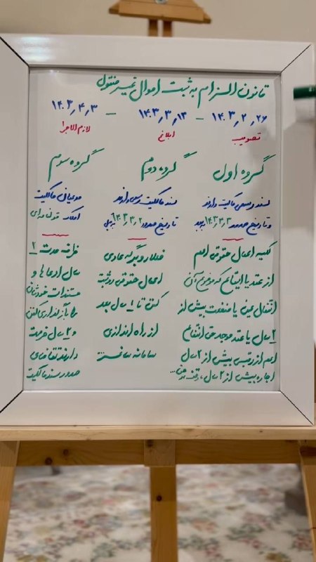 آموزه های حقوقی: قانون الزام به ثبت اموال غیرمنقول https://t.me/AmozehayeHoqoqi