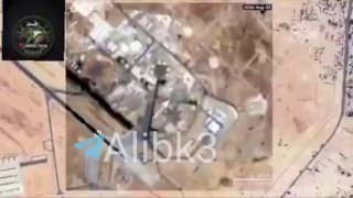 תמונות לוויין מראות נזקים שנגרמו לאחרונה להאנגר מטוסים בבסיס האווירי מופאק סלטי בירדן, ונזק למחנה טיטאן במפ…