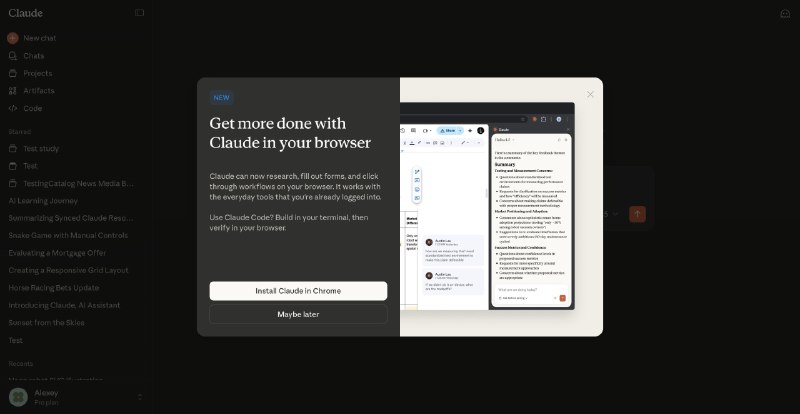 Claude in Chrome extension is now available to all paid plans, including Claude Pro users. Claude in Chrome can access the page DOM and inspect network requests, too.