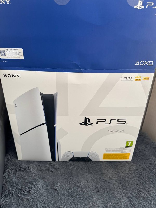 Продаю PlayStation 5 slim новая ревизия 1TB 1300лари два года гарантия — фото 1