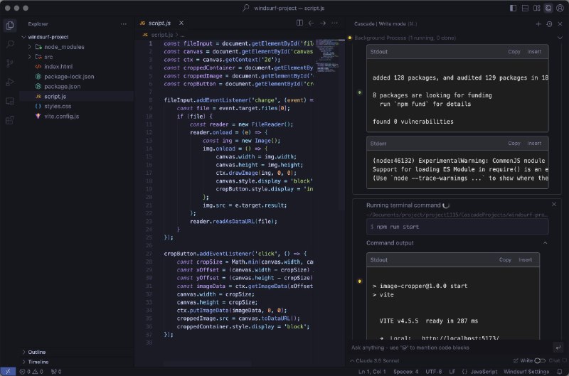 Windsurf Editor 一个新的 AI IDE没有等待列表，没有包月套餐、全免费用 Claude 3.5