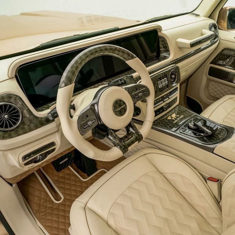 MANSORY ПРЕВРАЩАЕТ G-CLASS В ЗОЛОТОЙ СЛИТОК НА КОЛЕСАХ 7