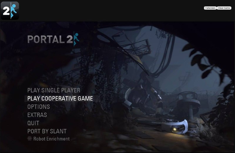 Portal 2 теперь можно запустить прямо в браузере