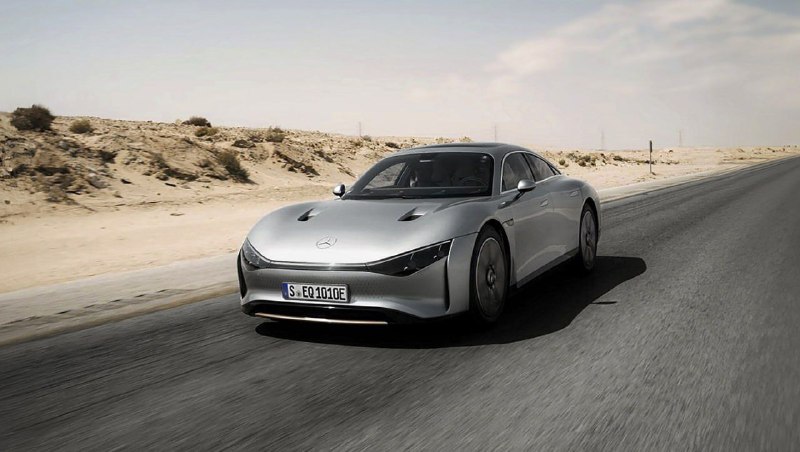 Электромобиль Mercedes Vision EQXX поставил новый рекорд